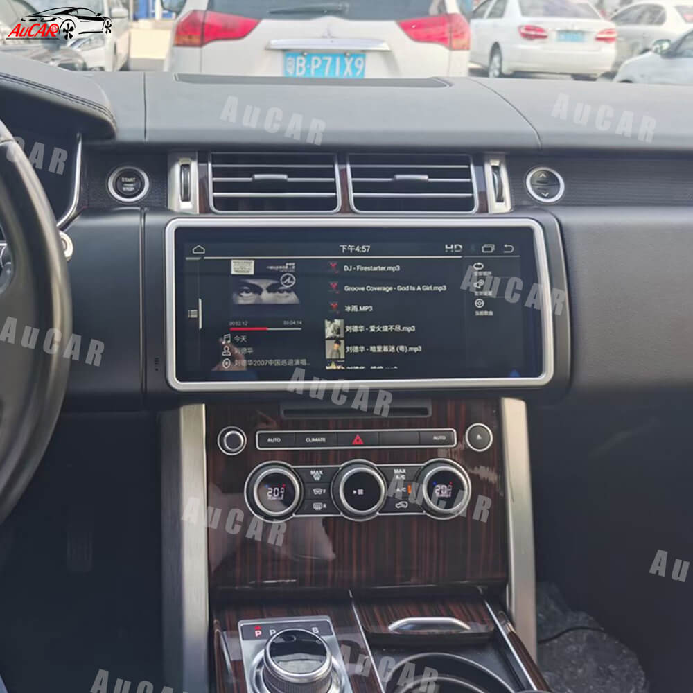AuCAR 12.3 inch Android 10.0 For Land Rover Range Rover Vogue 2012-2018 Car Radio Multimedia Player Auto GPS Carplay