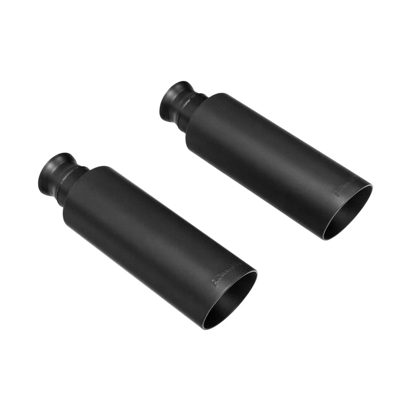Flowmaster 09-24 Dodge Ram 1500 5.7L 4in Angle Cut Exhaust Tips - Black
