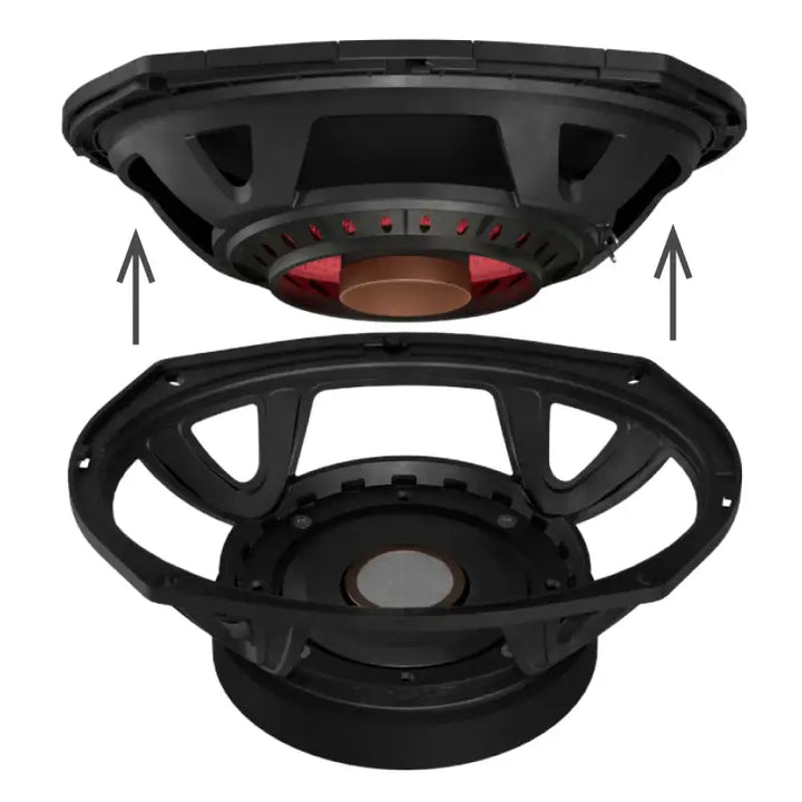 DS18 High-Sensitivity Mid-High Loudspeakers w/ Rotating Recone 6x9 98db 4ohm 90Hz-17kHz