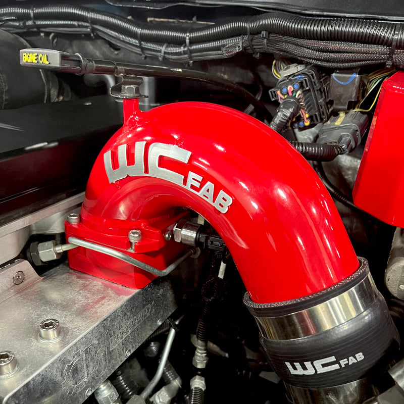 Wehrli 03-07 Cummins 5.9L High Flow Intake Bundle Kit Stage 2 - Flat Black