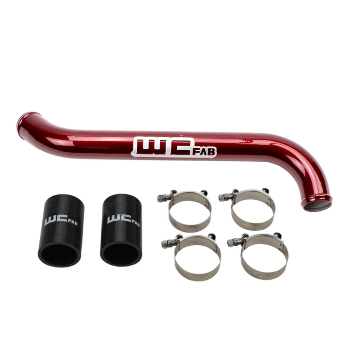 Wehrli 11-16 GM Duramax LML Upper Coolant Pipe - Sparkle Granny Smith
