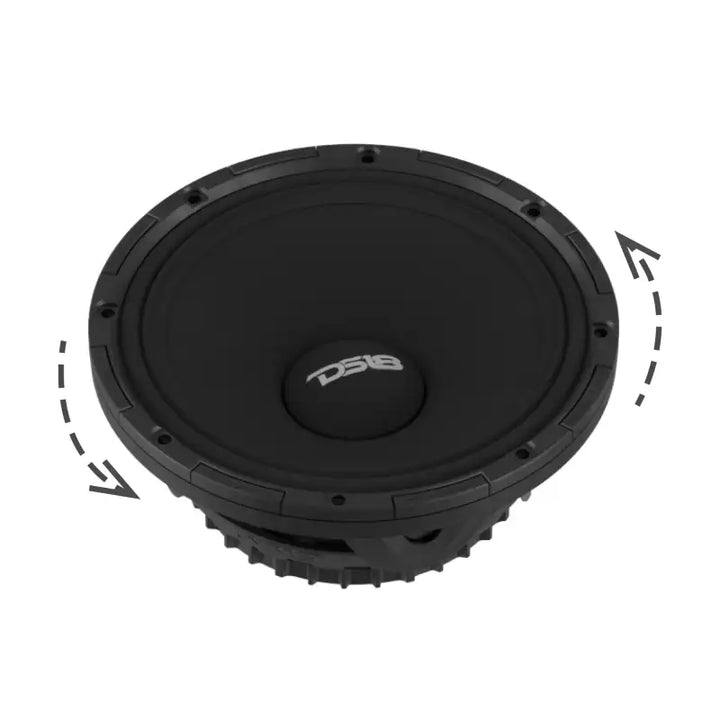 DS18 High-Sensitivity Mid-High Loudspeakers w/ Rotating Recone 6.5in 100.5db 4ohm 100Hz-17kHz