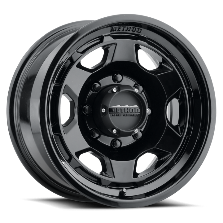 Method MR708 Bead Grip 17x9 -38mm Offset 6x135 87mm Centerbore - Gloss Black Wheel
