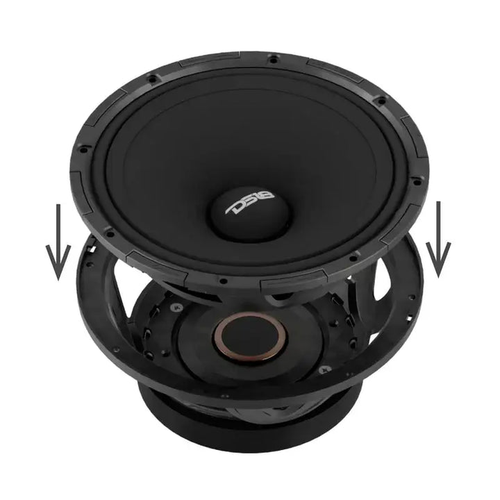 DS18 High-Sensitivity Mid-High Loudspeakers w/ Rotating Recone 8in 100.2db 4ohm 90Hz-17kHz