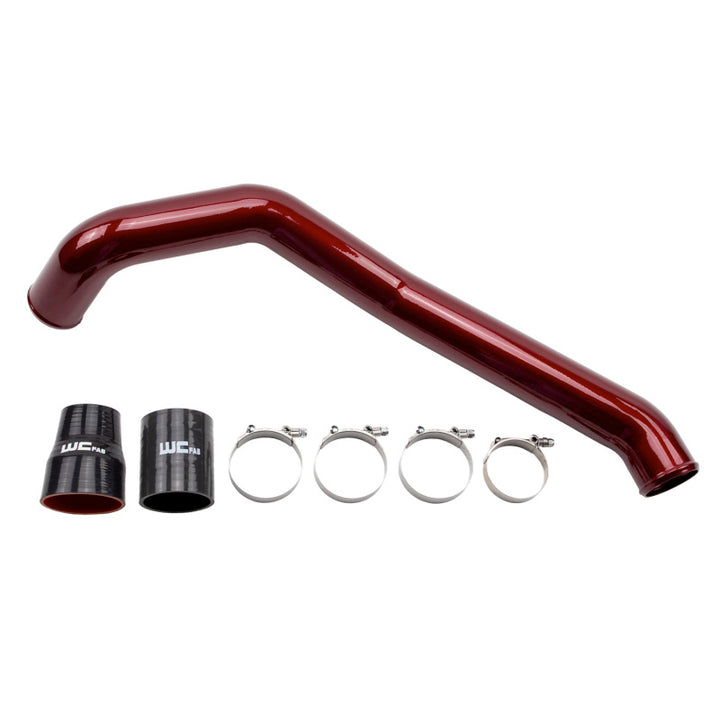 Wehrli 04.5-10 GM Duramax LLY/LBZ/LMM Driver Side 3in Intercooler Pipe - Sparkle Copper