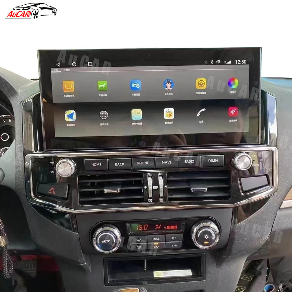 AuCAR 12.3 Inch Android 10.0 For Mitsubishi Pajero 2006-2017 Car Radio Multimedia Player Auto GPS Carplay