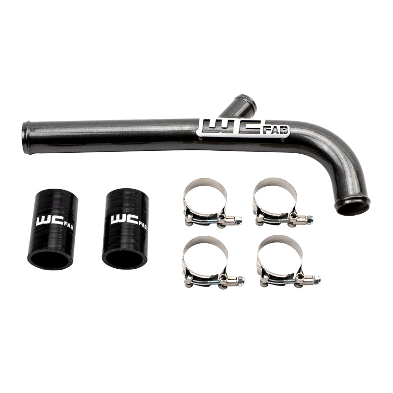 Wehrli 13-15 Cummins 6.7L (Dual Radiator) Upper Coolant Pipe - Candy Red
