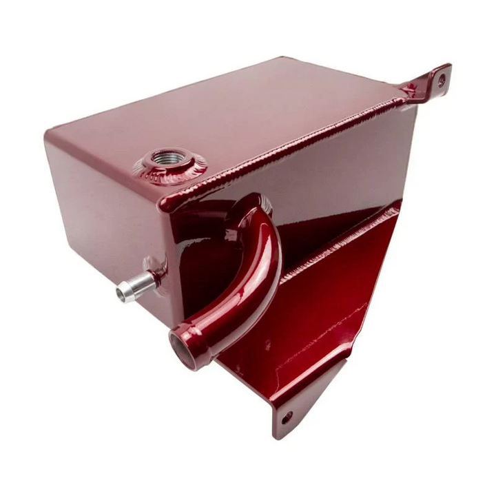 Wehrli 07.5-10 GM Duramax LMM OEM Placement Coolant Tank - Flat Black
