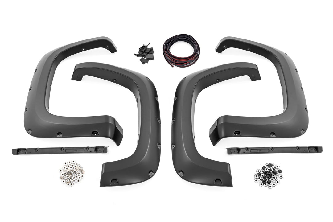 Pocket Fender Flares | GTL Desert Sand | Chevy Silverado 2500 HD/3500 HD (20-26)