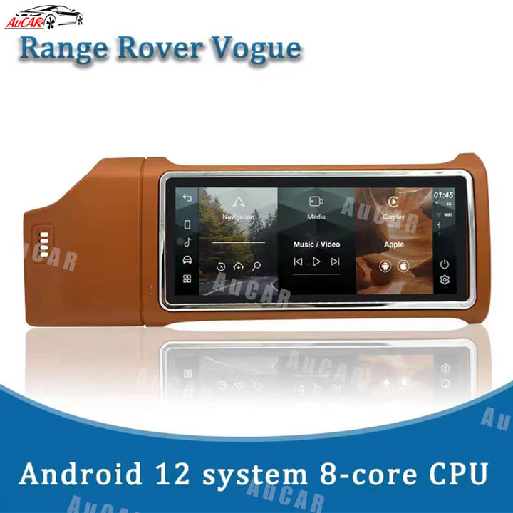 AuCAR 12.3 inch Android 10.0 For Land Rover Range Rover Vogue 2012-2018 Car Radio Multimedia Player Auto GPS Carplay