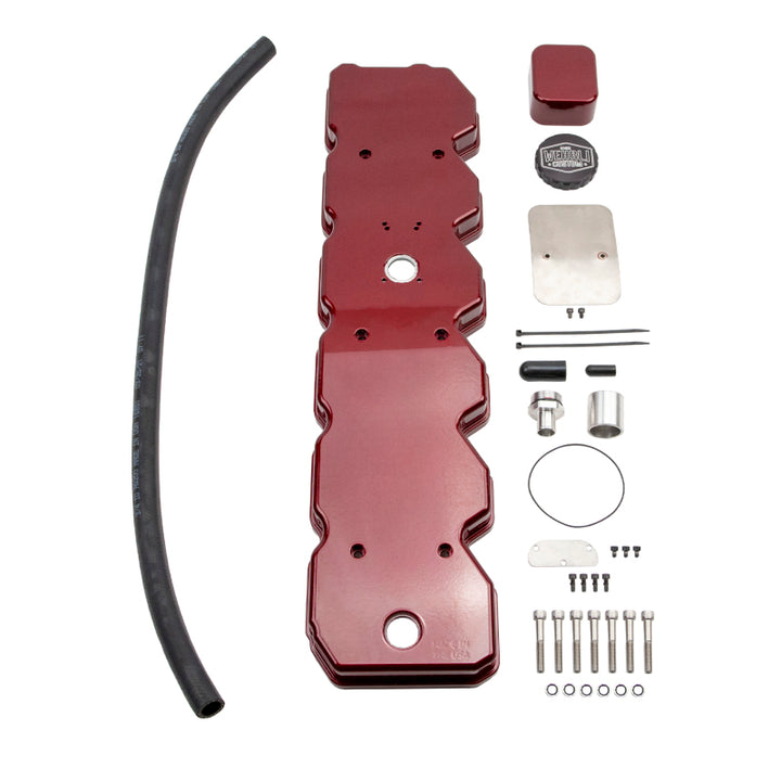 Wehrli 03-05 Cummins 5.9L WCFab X D&amp;J Precision Billet Valve Cover - Gloss Black