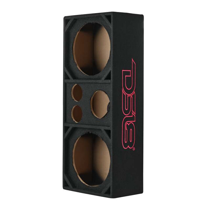 DS18 Ported Enclosure 2x 12in Mids 2x 3.6in Tweeters &amp; 1 x 5.7in Horn Diffuser -Black Carpet