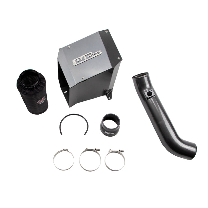 Wehrli 01-04 GM Duramax LB7 4in Intake Kit - Candy Red