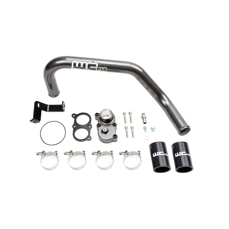 Wehrli 06-10 GM Duramax LBZ/LMM (Dual CP3) Thermostat Housing Kit - Gun Metal