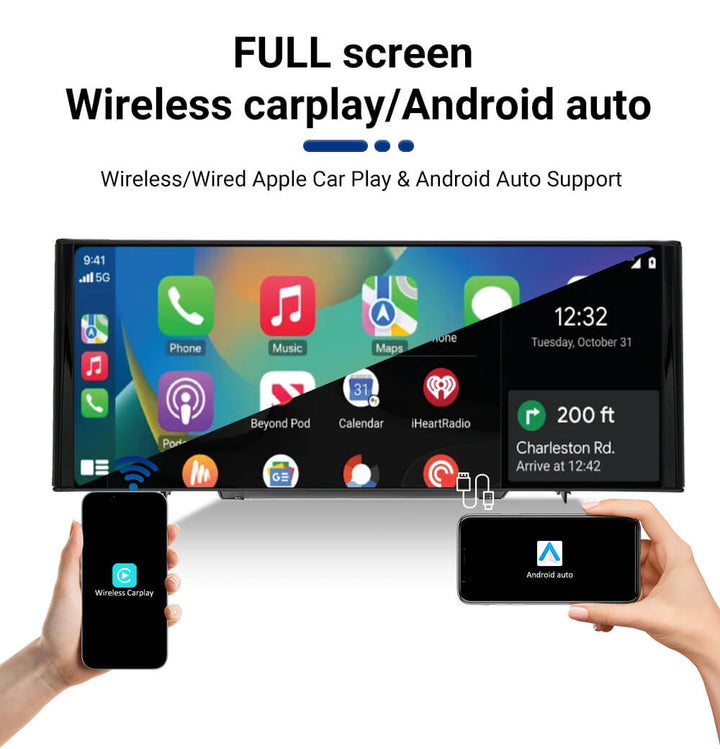 AuCar Android 13 12.3" Car Radio GPS Navigation For Audi A1 2012-2018 Car Multimedia Stereo Player Car Video