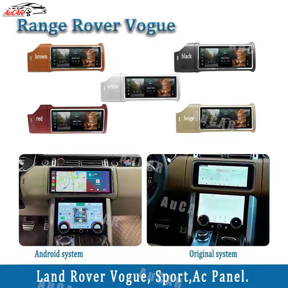 AuCAR 12.3 inch Android 10.0 For Land Rover Range Rover Vogue 2012-2018 Car Radio Multimedia Player Auto GPS Carplay