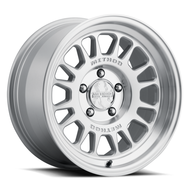 Method MR318 17x8.5 / 5x5 BP / 0mm Offset / 71.50 CB Machined-Clear Coat