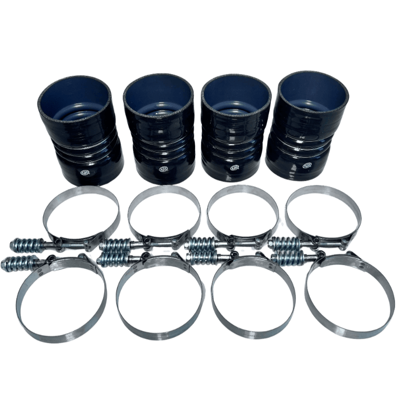 S&amp;B 4"x 6" Intercooler Boot Kit With Clamps (Set of 4)
