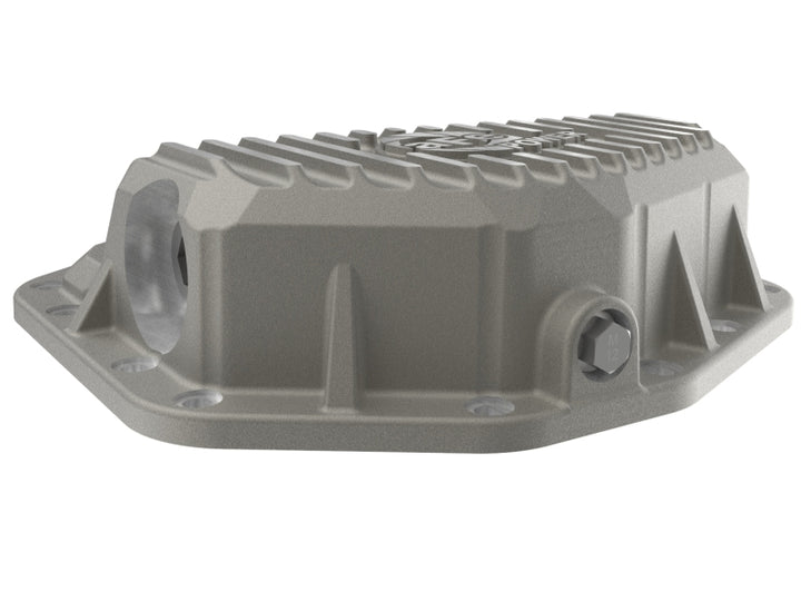 aFe POWER Street Series Front Diff Cover Raw w/ Machined Fins Ford F-250/350 23-26(Dana M235)