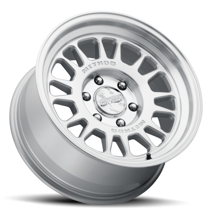 Method MR318 17x8.5 / 5x5 BP / 0mm Offset / 71.50 CB Machined-Clear Coat