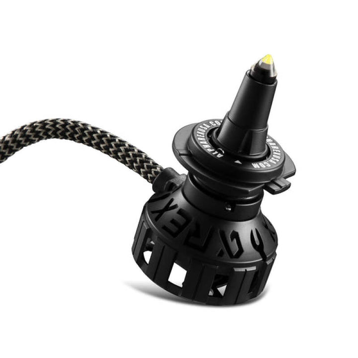 AlphaRex Black Ammo Panoramic LED Light Bulbs - H11