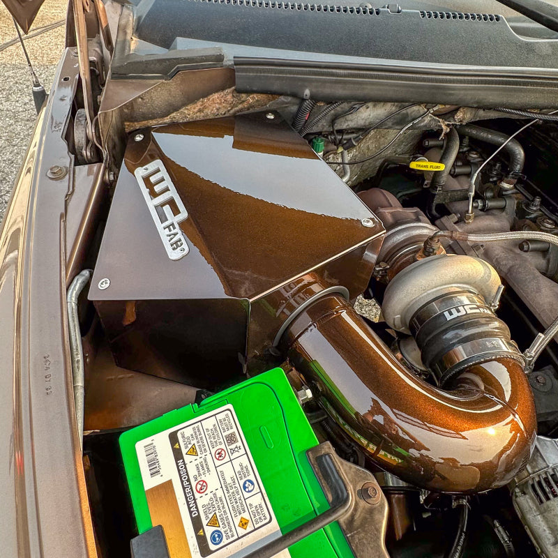 Wehrli 98.5-02 Cummins 5.9L 4in Intake Kit - Kiwi Green