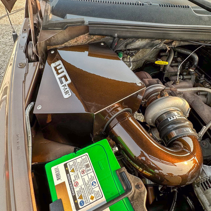 Wehrli 98.5-02 Cummins 5.9L 4in Intake Kit - Gloss Black