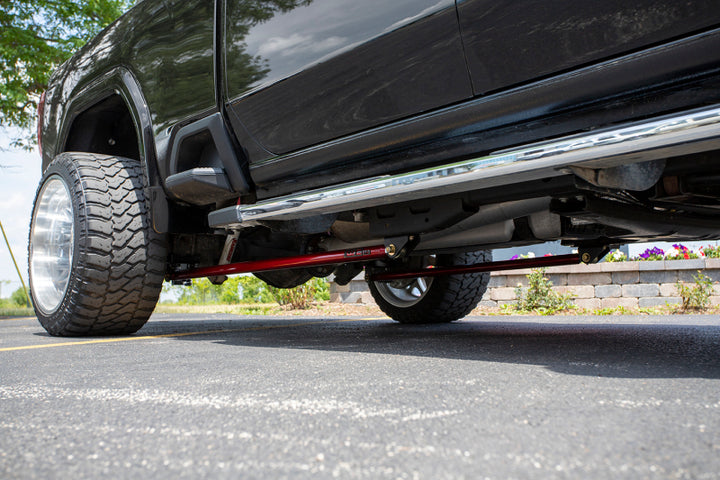 Wehrli 20-24 Chevy &amp; GMC Duramax RCLB/CCSB/ECSB 60in. Traction Bar Kit - Candy Red