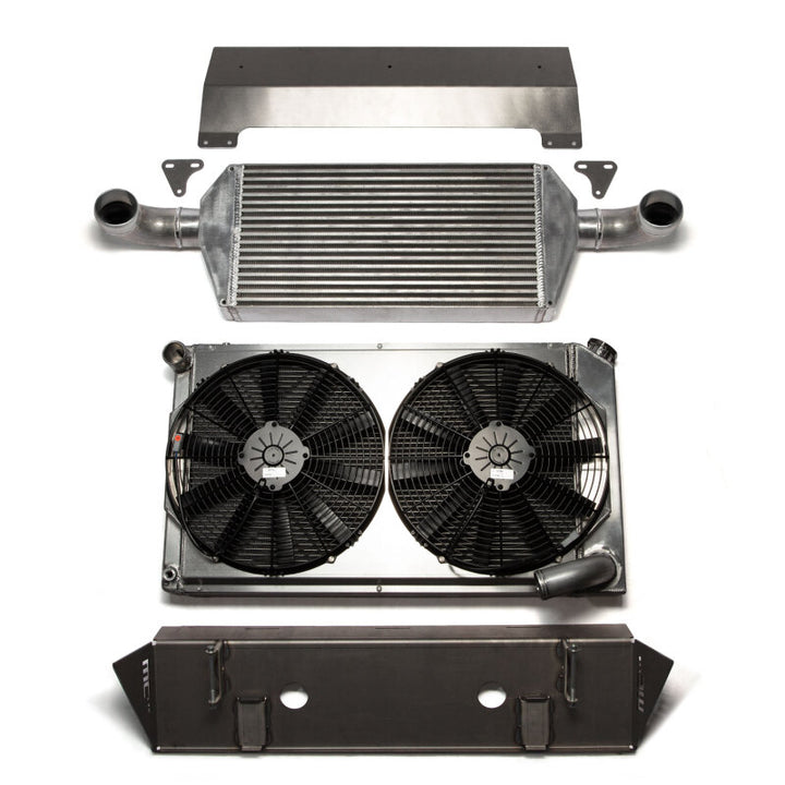 Wehrli 81-87 GMC/K Square Body Truck Intercooler &amp; Radiator Kit for Duramax Swap