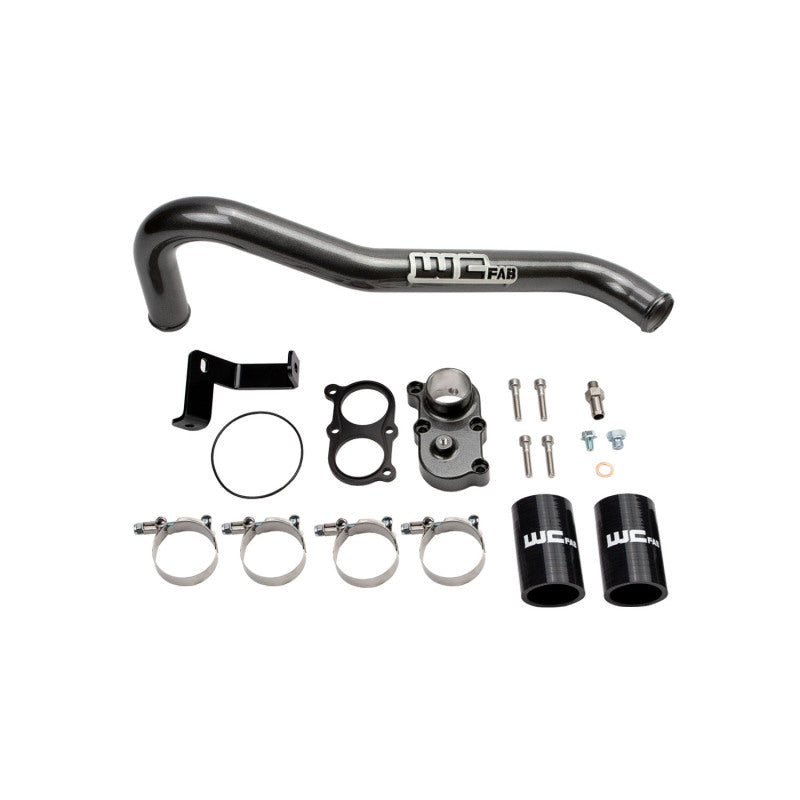 Wehrli 06-10 GM Duramax LBZ/LMM Thermostat Housing Kit - Sparkle Granny Smith