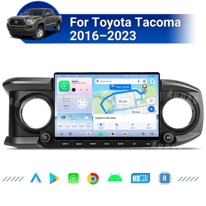 AUCAR Android 11.5" Car Radio GPS Navigation For Toyota Tacoma 2016-2023