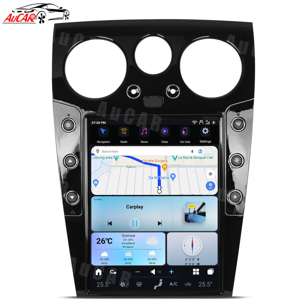 AuCAR Tesla-Style Android Car Radio for Bentley 2003–2019