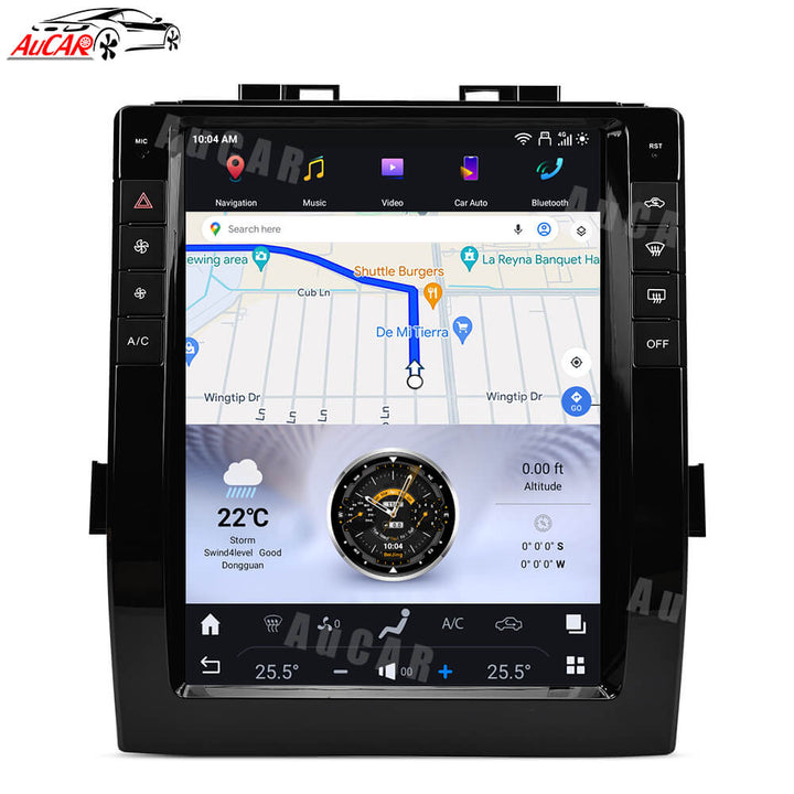 AuCar Tesla Android 13 13" Car Radio GPS Navigation For Toyota Alphard AH30 2015-2019