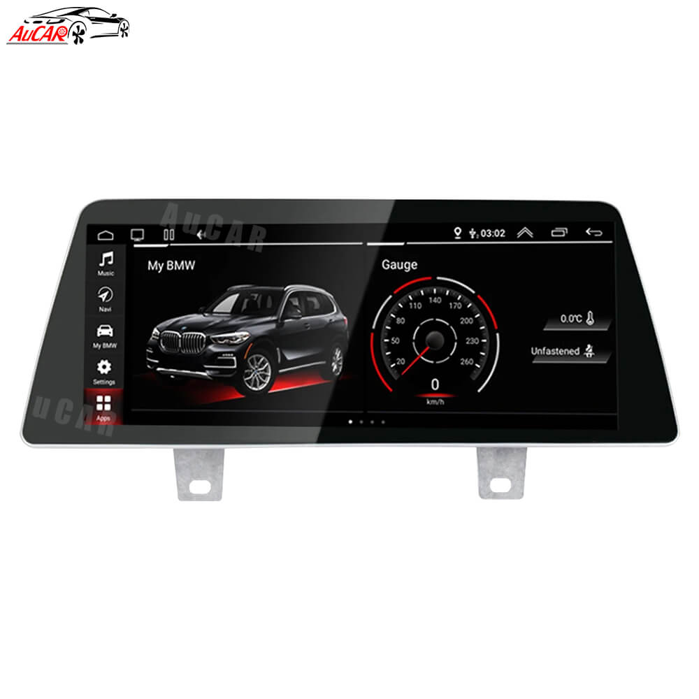 AuCar Android 10 12.3" Car Radio GPS Navigation For BMW 5 Series G30 2018-2021 Car Multimedia Stereo Player Car Video