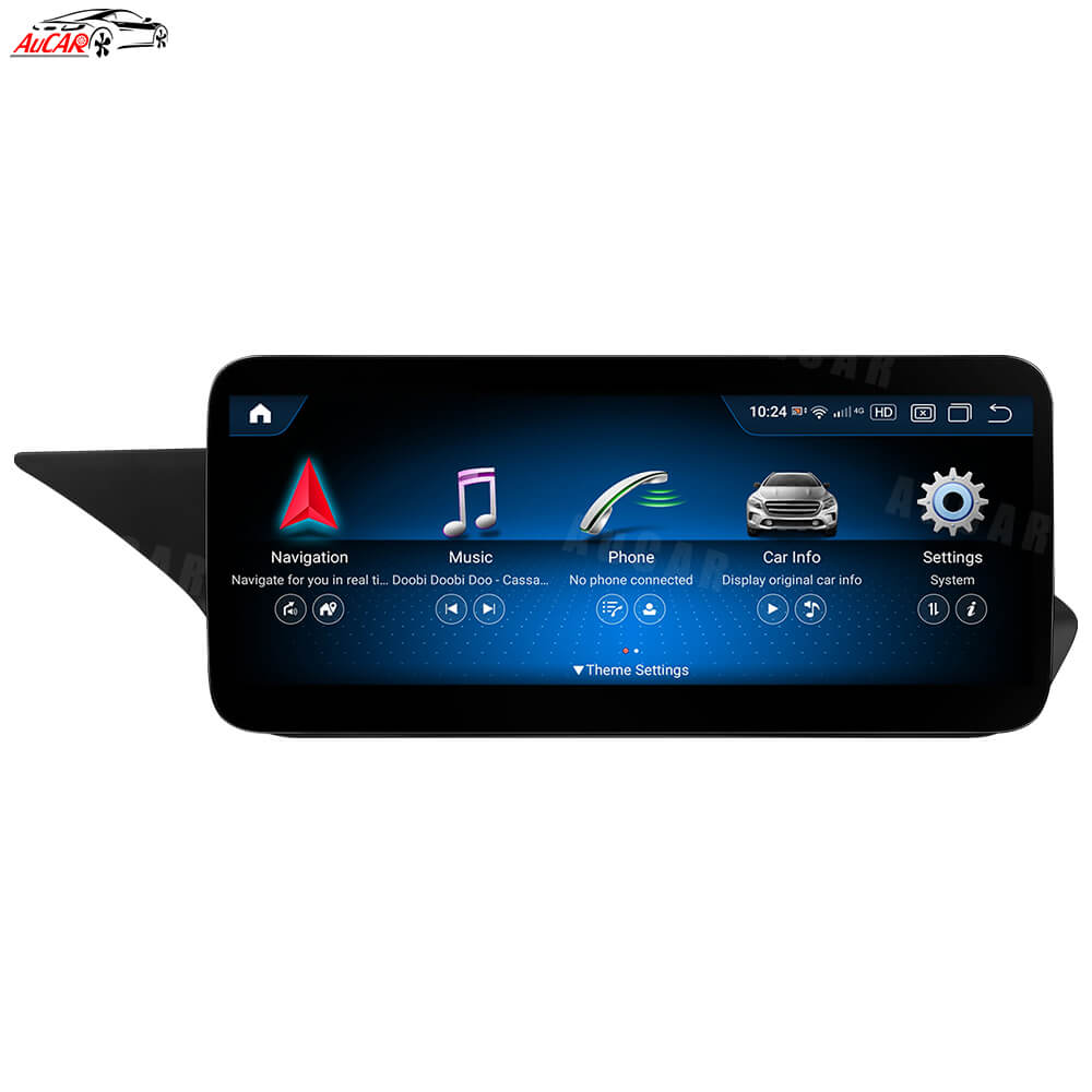 AuCAR Android 13 10.25/12.3 Head Unit Car Video For Mercedes-Benz E-Class W212 5.0 Car Multimedia Player GPS Navi Audio Radio Stereo Head Unit