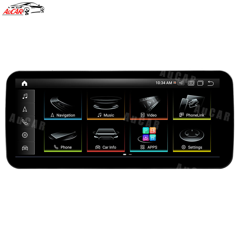 AuCar Android 12.3" Car Radio GPS Navigation For Audi Q5 2009- 2017 Car Multimedia Stereo Player Car Video