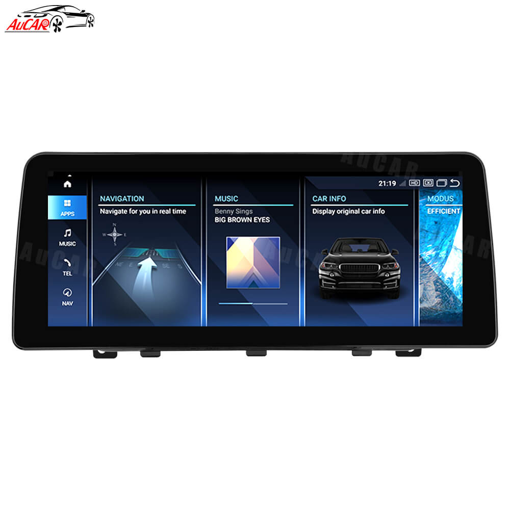 AuCar Android 13 10.25 / 12.3 Screen Size Car Radio GPS Navigation For BMW X1 E84 Car Multimedia Stereo Player Car Video