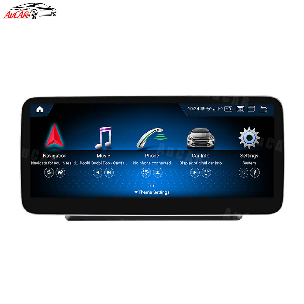 AuCAR Android 13 12.3/10.25 Screen Size Head Unit Car Video For Mercedes Benz B Class W246 Car Multimedia Player GPS Navi Audio Radio Stereo Head Unit