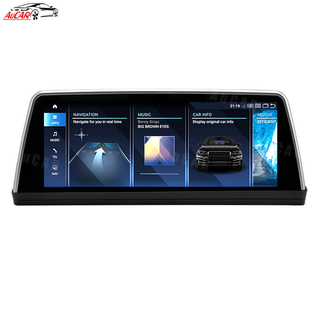 AuCar Android 13 12.3" Car Radio GPS Navigation For BMW 5 Series E60 Car Multimedia Stereo Player Car Video