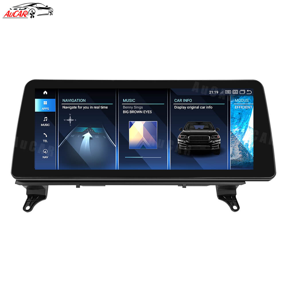 AuCar Android 13 10.25 / 12.3 Screen Size Car Radio GPS Navigation For BMW X5 E70 E71 Car Multimedia Stereo Player Car Video