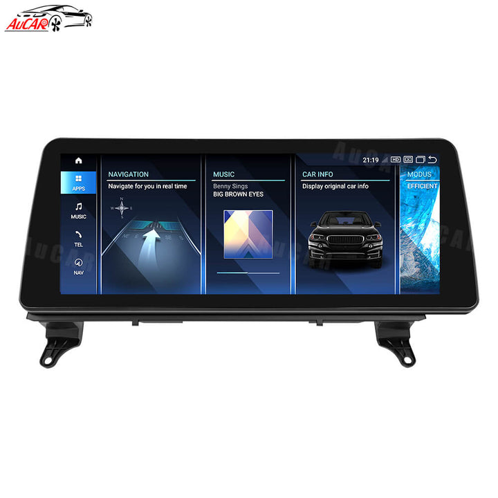 AuCar Android 13 10.25 / 12.3 Screen Size Car Radio GPS Navigation For BMW X5 E70 E71 Car Multimedia Stereo Player Car Video