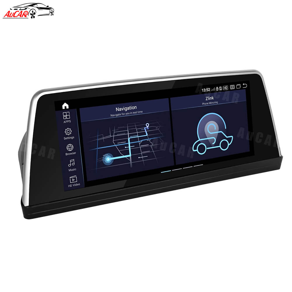 AuCar Android 13 12.3" Car Radio GPS Navigation For BMW 5 Series E60 Car Multimedia Stereo Player Car Video