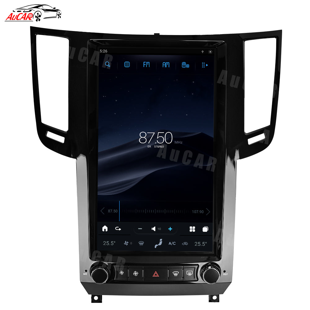 AuCar Tesla Android 11 13.6" Car Radio GPS Navigation For Infiniti FX35 FX37 FX50 QX70 2009-2016 Car Multimedia Stereo Player Car Video
