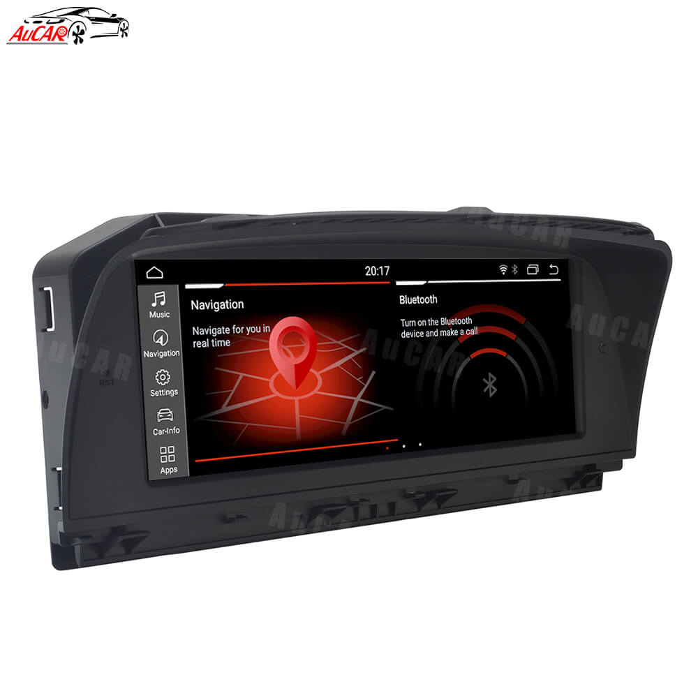 AuCar Android Screen Size Car Radio GPS Navigation For BMW 7 Series E65 E66 2005-2009 Car Multimedia Stereo Player Car Video