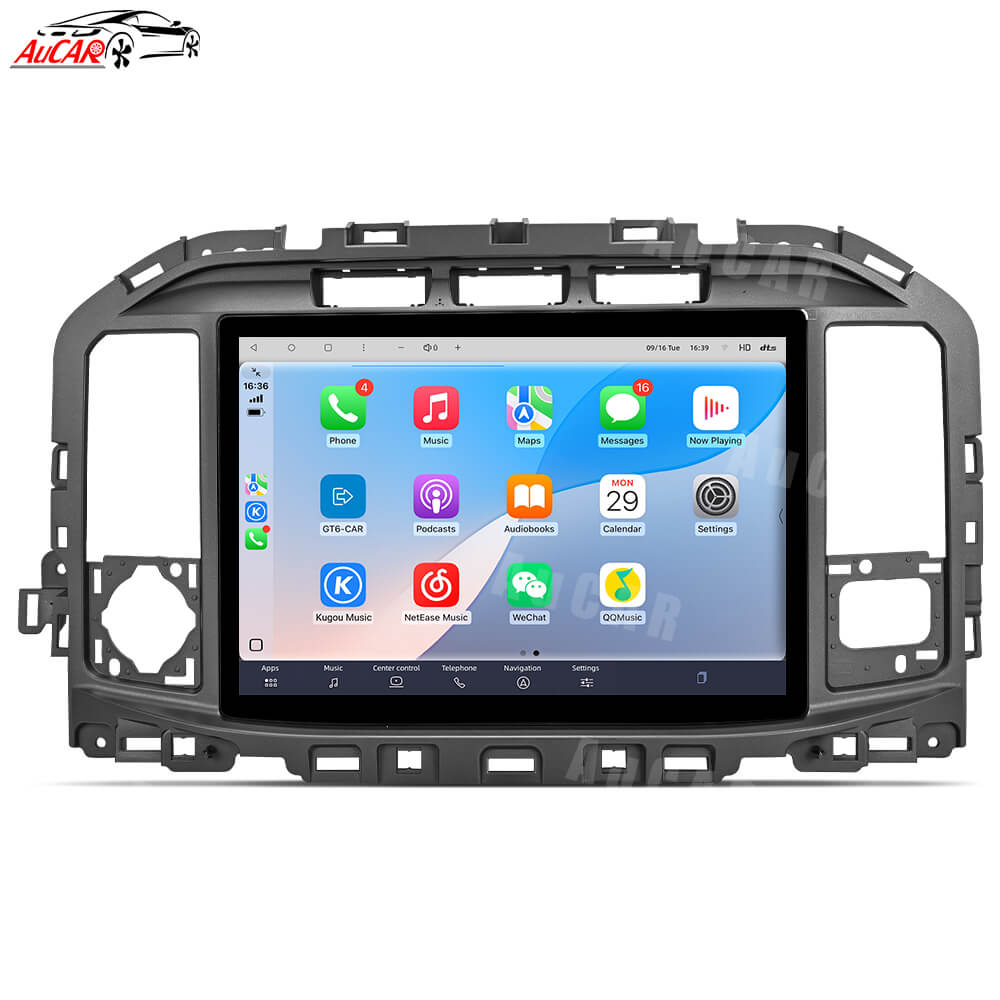 AuCar Tesla Android 13.2" Car Radio GPS Navigation For Ford F150 F250 F350 F450 F650 Raptor 2020-2025