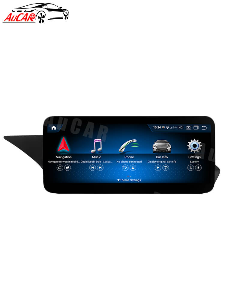 AuCAR Android 13 10.25/12.3 Head Unit Car Video For Mercedes-Benz E-Class W212 5.0 Car Multimedia Player GPS Navi Audio Radio Stereo Head Unit