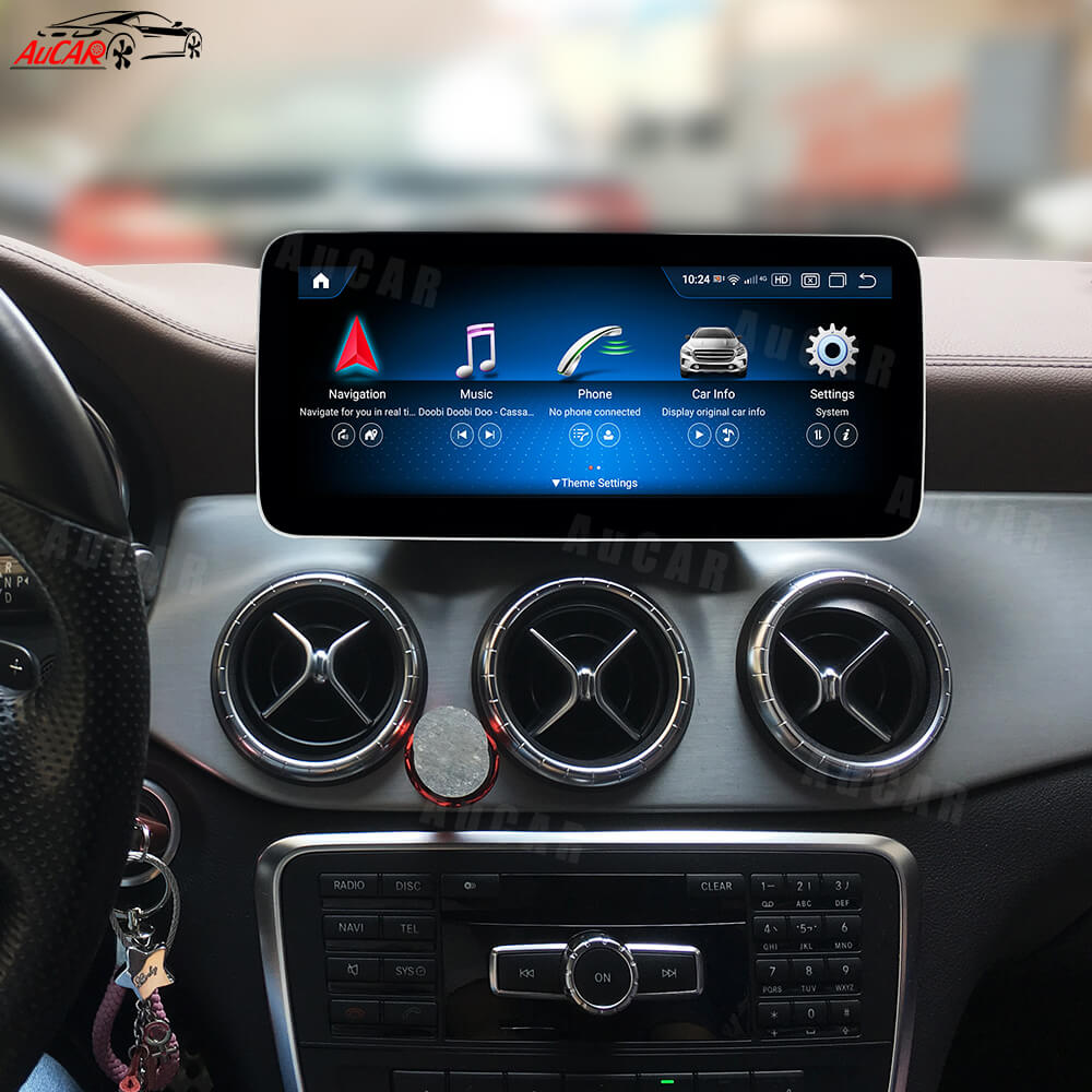 AuCAR Android 13 10.25/12.3 Head Unit Car Video For Mercedes-Benz CLA-Class-GTN4.5 Car Multimedia Player GPS Navi Audio Radio Stereo Head Unit