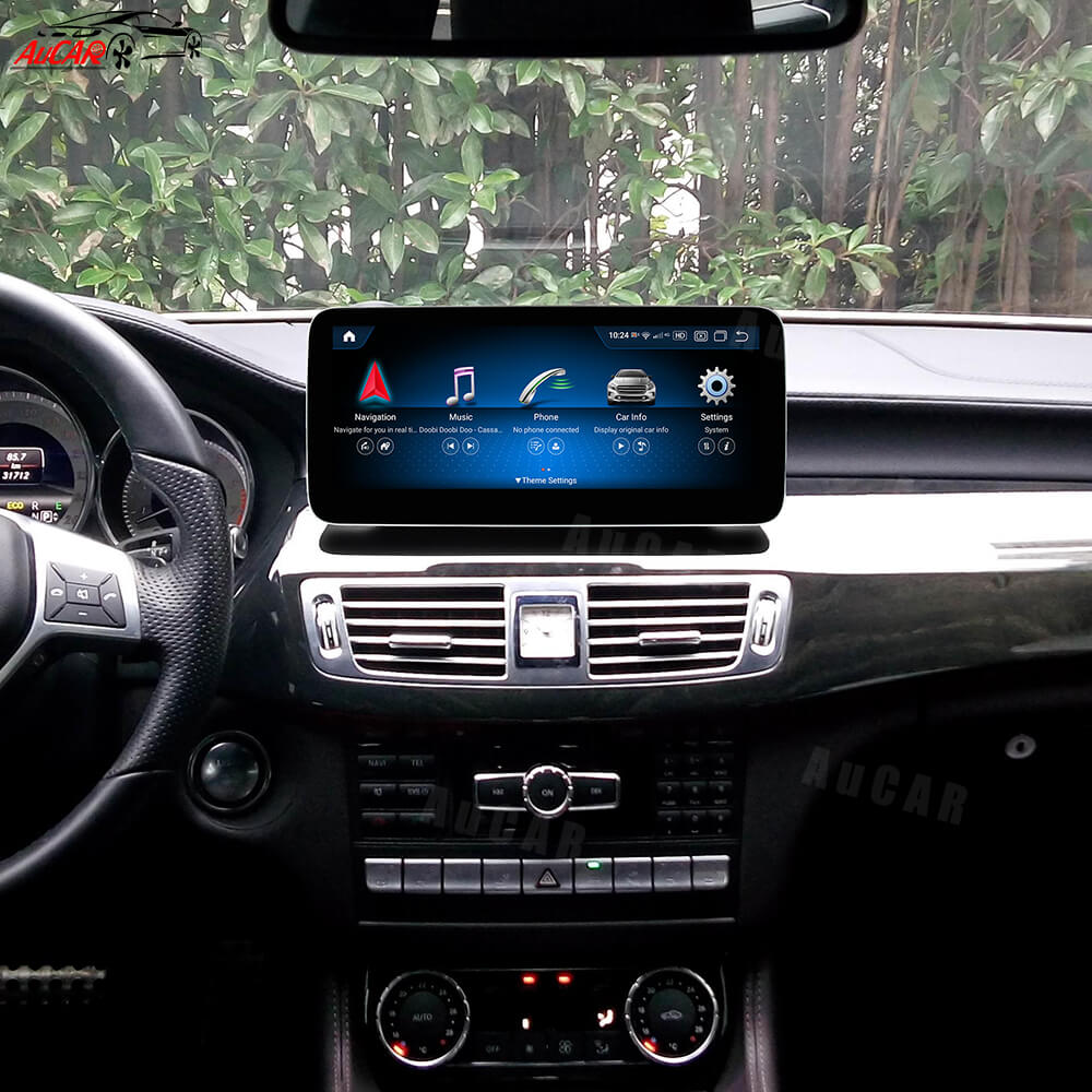 AuCAR Android 13 10.25/12.3 Head Unit Car Video For Mercedes-Benz CLS-Class-GTN 4.5 Car Multimedia Player GPS Navi Audio Radio Stereo Head Unit