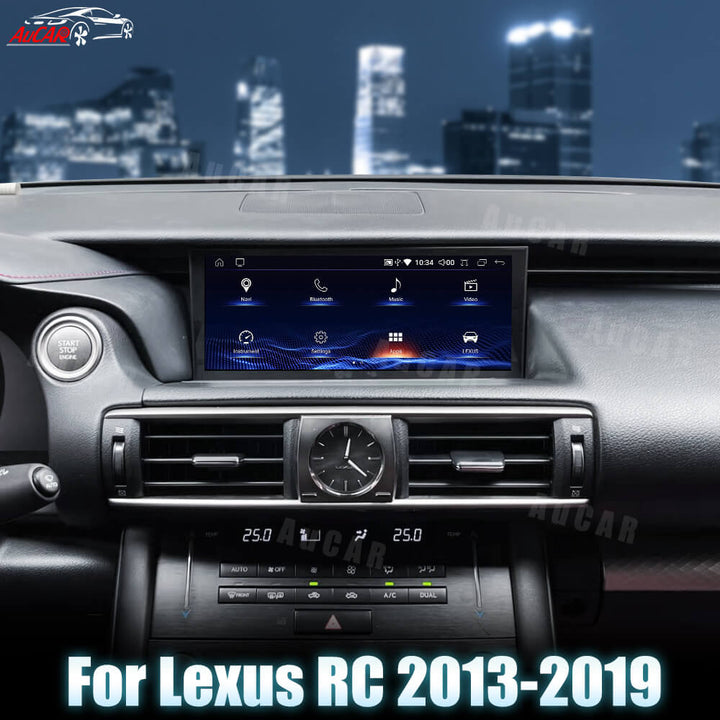AuCar 10.25" Android Car Radio GPS Navigation For Lexus IS 2013-2017 RC 2013-2019