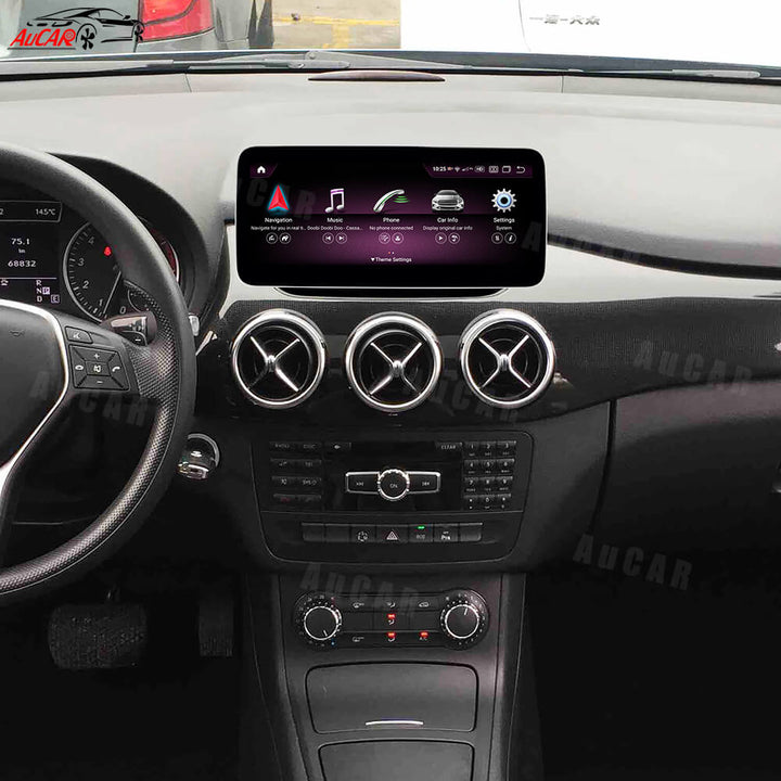 AuCAR Android 13 10.25/12.3 Head Unit Car Video For Mercedes Benz B Class W246 Car Multimedia Player GPS Navi Audio Radio Stereo Head Unit